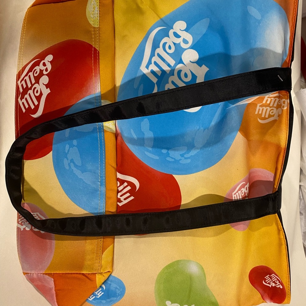 Jelly Belly reversible tote bag. NWT